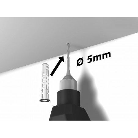 Colgar cuadros del techo con newly r40