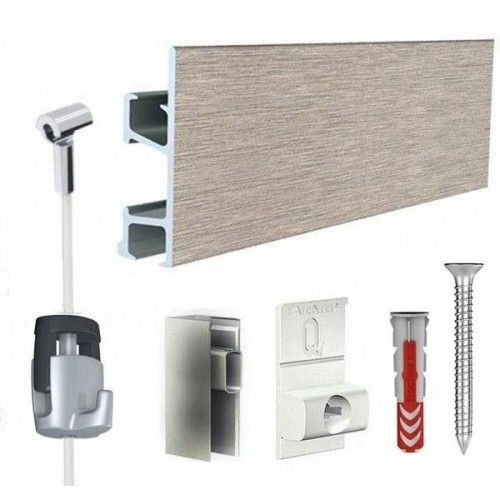 kit artiteq pro plata nylon ratchet para colgar cuadros