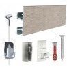 kit artiteq pro plata nylon ratchet para colgar cuadros