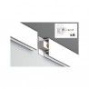 Kit clickRail plata COBRA,nylon, para colgar cuadros.