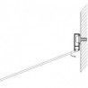 Kit guia de pared blanco nylon cobra, para colgar cuadros