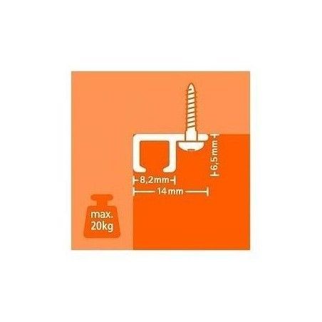 Guias y rieles para colgar cuadros en kits
