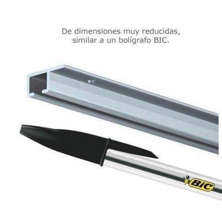Guias y rieles para colgar cuadros en kits plata mate